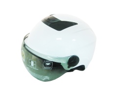 Snow Helmet (with Pilot Style Flip Up Visor Shield )